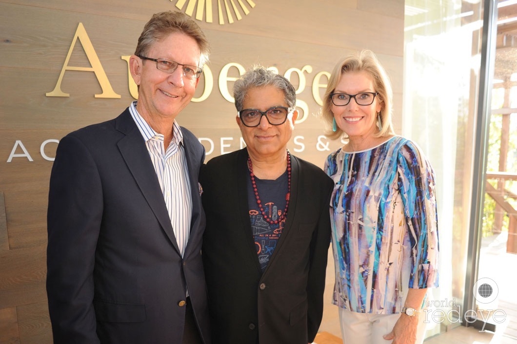 24-Andy Mitchell, Deepak Chopra, & Kathy Ireland Mitchell