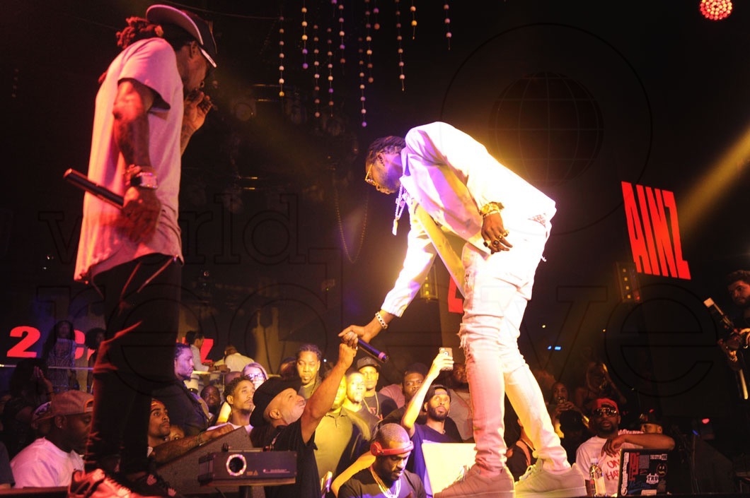 108.1-Lil Wayne, Mo Garcia, & 2 Chainz performing