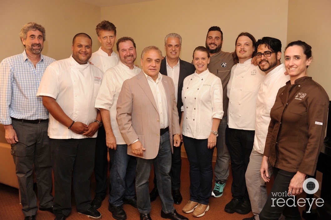 8-Mitchell Kaplan, Timon Balloo, Wolfgang Birk, Allen Susser, Lee Schrager, Eric Ripert, Michelle Bernstein, Jose Mendin, Brad Kilgore, Susana Garcia, & Friend2