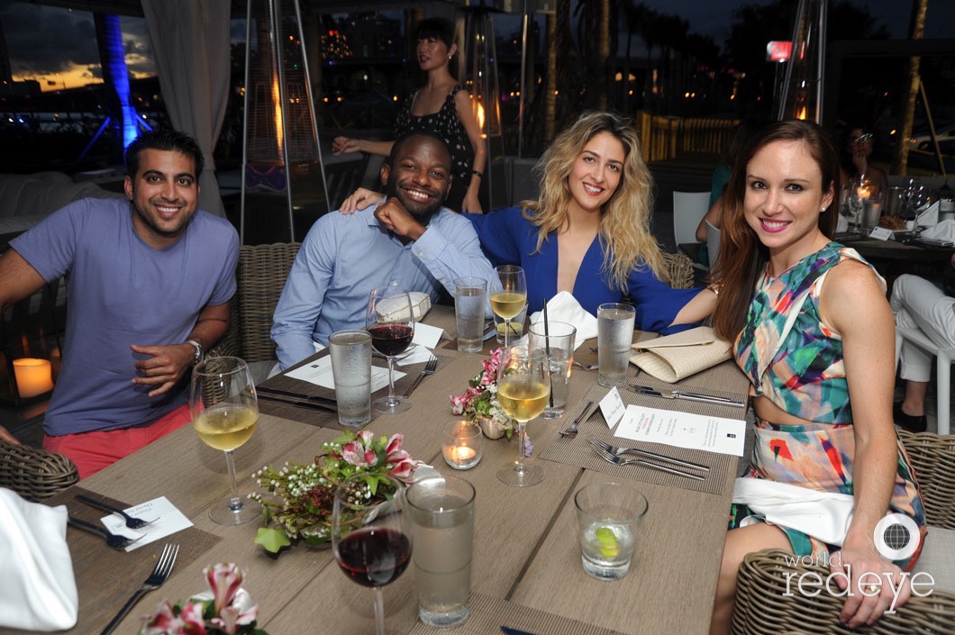 21-David Small, Sepi Thofigh, Jane Marie Russell & Guest at MCB Upper Room summer dinner party_new