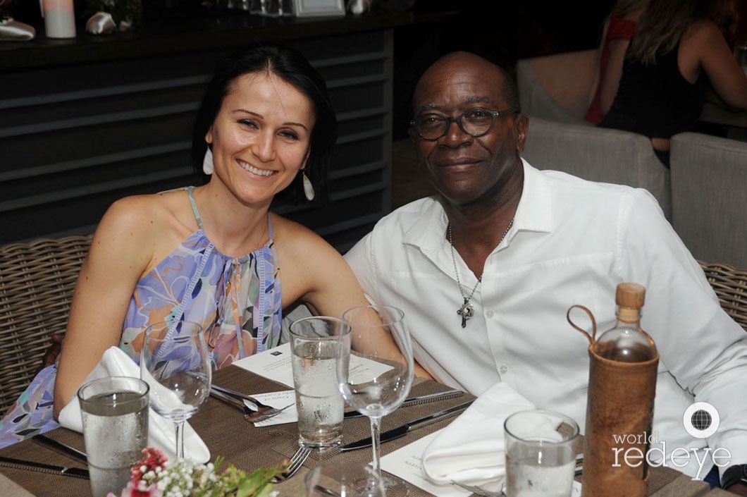 25.5-Marta Kowalska & Nicky Coachman at MCB Upper Room summer dinner party_new