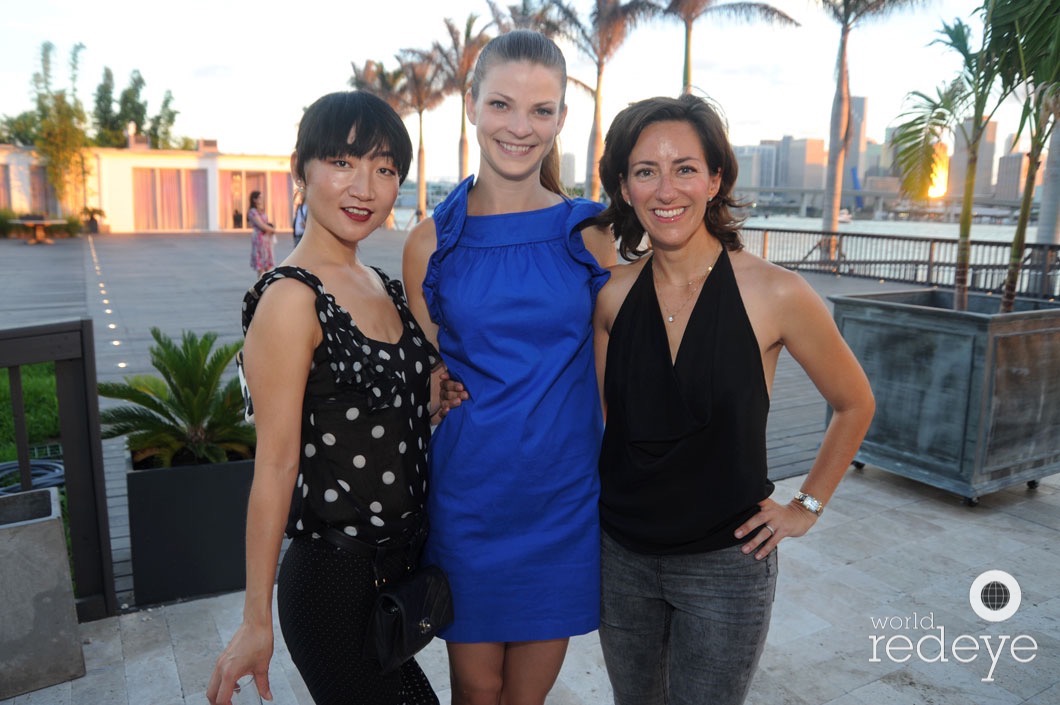 3-Lexing Zhang, Melissa Rosko, & MCB Director of Development Eva Silverstein at MCB Upper Room summer dinner party_new