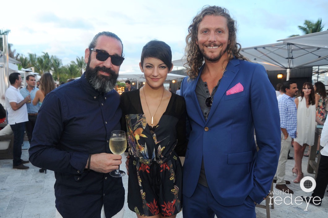 4-Josh Wagner, Teresa Cesario, & John Cicero at MCB Upper Room summer dinner party_new