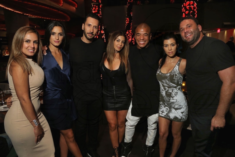 4.5-Yami Alvarado, Isabela Grutman, Cedric Gervais, Larsa Pippen, Erick Morillo, Kourtney Kardashian, & Dave Grutman