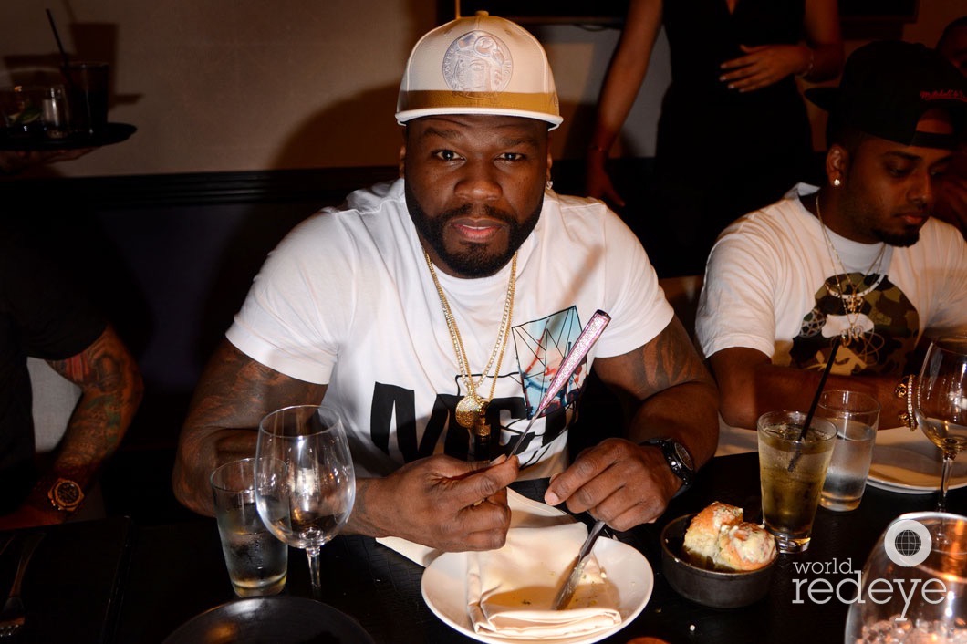 50 Cent at Magnum Mondays at STK - World Red Eye | World Red Eye