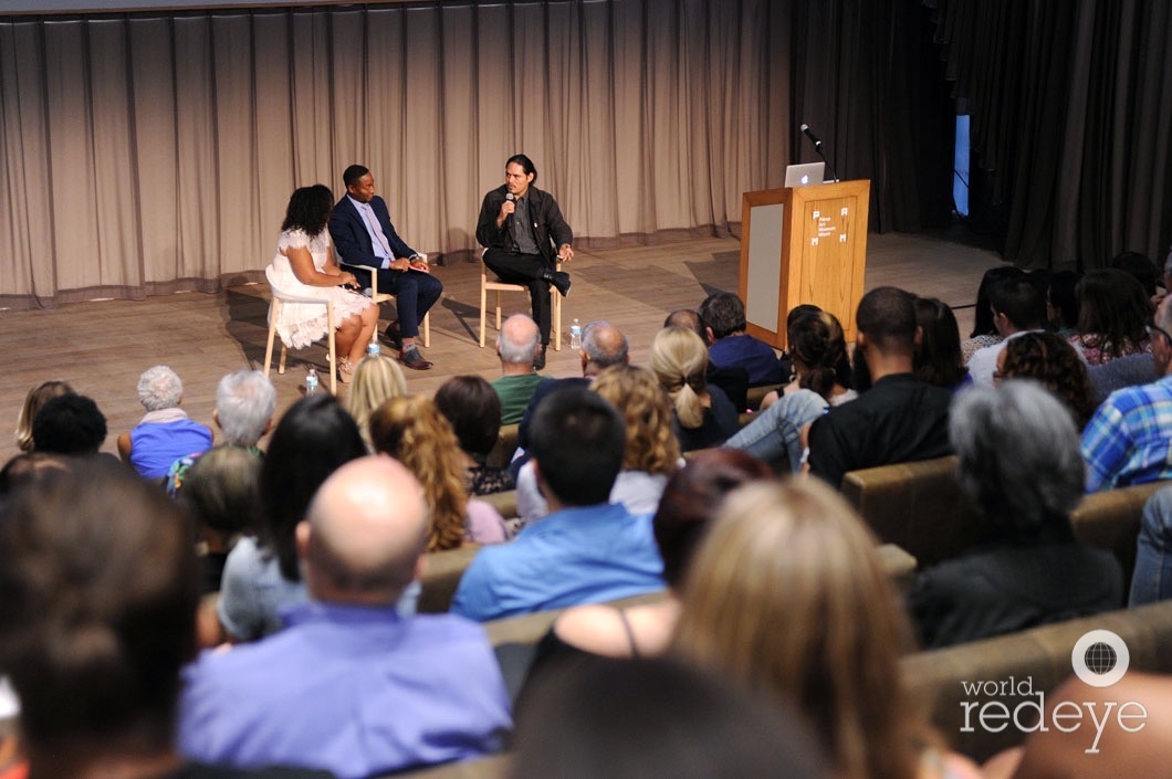 8-Maria Elena Ortiz, Franklin Sirmans, & William Cordova speaking1