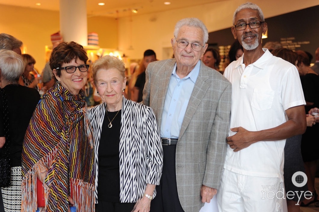 Francie Bishop Good, Pearl Goodman, Stanley Goodman, & Onajide Shabaka