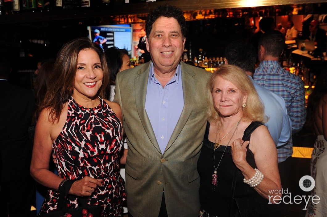 Linda Levy Goldberg, Sid Goldberg, & Yvonne Eldredge