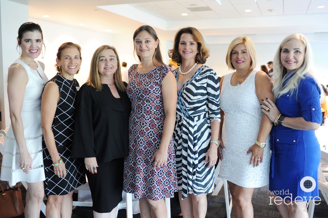 Ana Milton, Jordana Pomeroy, Ana Martinez, Leah Brown, Anabella Viyella, Paty Suarez, & Rochi Llaneza