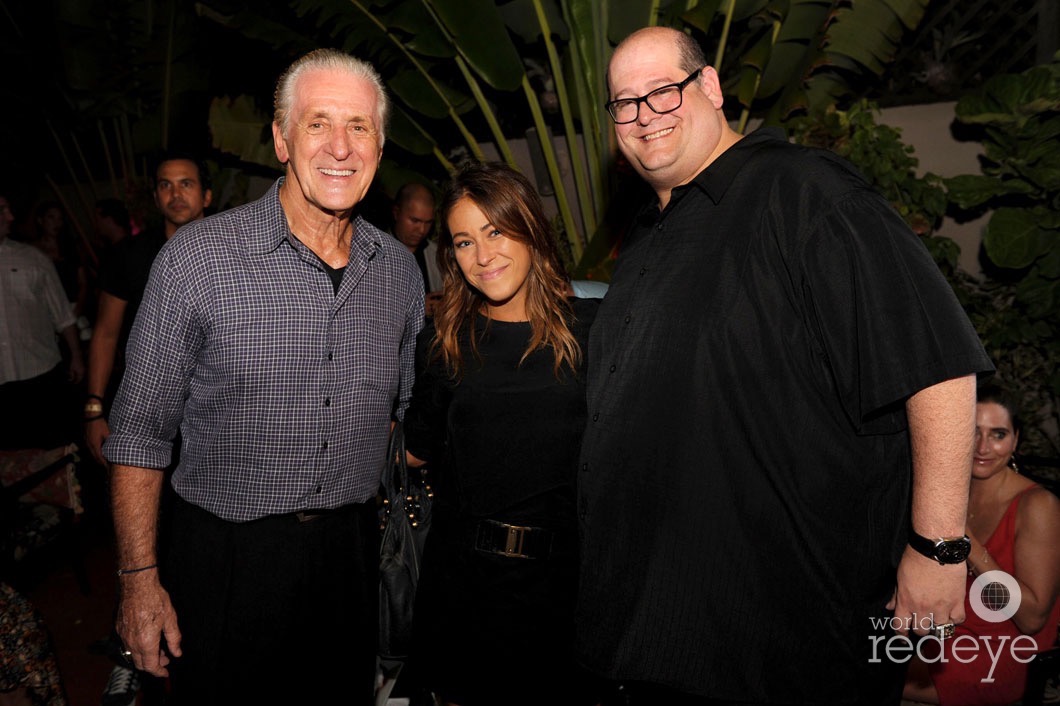 Pat Riley, Marni Blickman, & Andy Elisburg