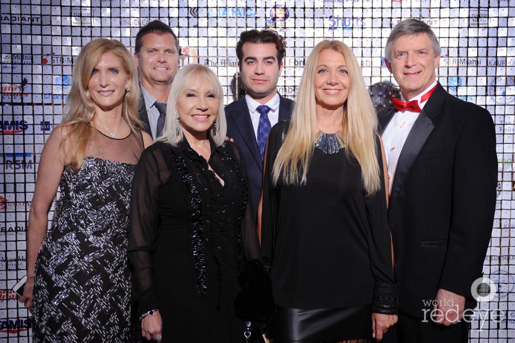 Sharon MacIvor, Lissette Alvarez, Timothy MacIvor, Paula Dominguez, Dr. Larry Feldman, & Friend