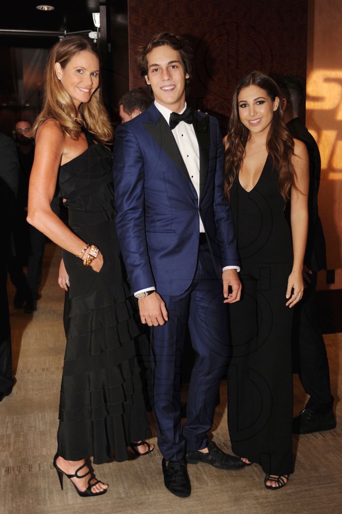 Elle Macpherson, Flynn Busson, & Camille Martayan