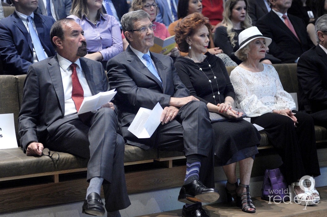 Jorge M. Pérez, Aaron Podhurst, Cricket Taplin, & Sheila Elias Taplin