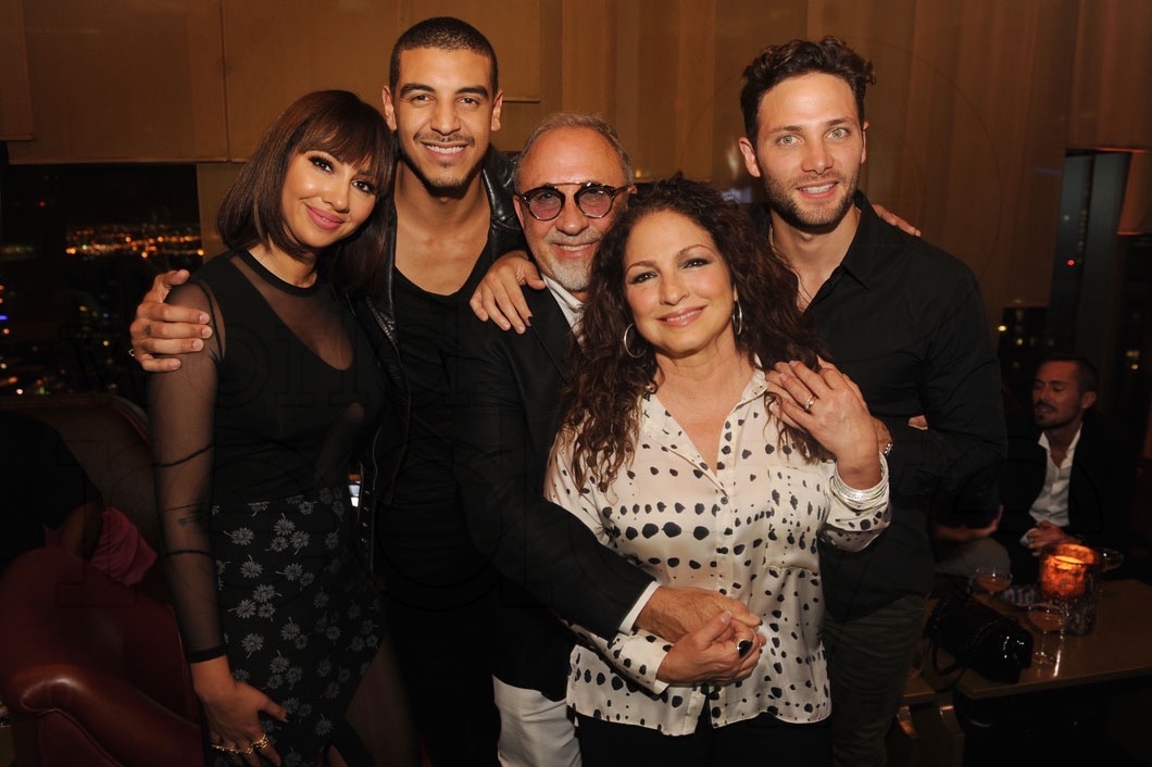 Jackie Cruz, Manuel Medrano, Emilio Estefan, Gloria Estefan, & Gabriel Coronel