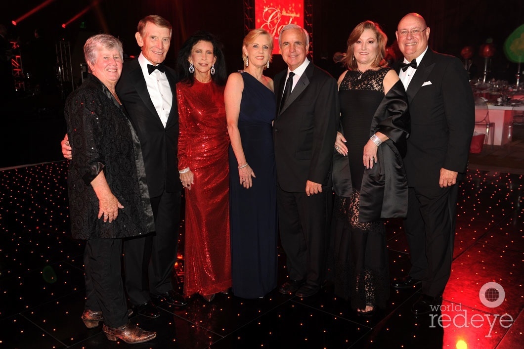 Sally Heyman, Dan Bell, Trish Bell, Lourdes Portela Gimenez, Mayor Carlos Gimenez, Maria Elena Fernandez Guzman, & Carlos Fernandez Guzman