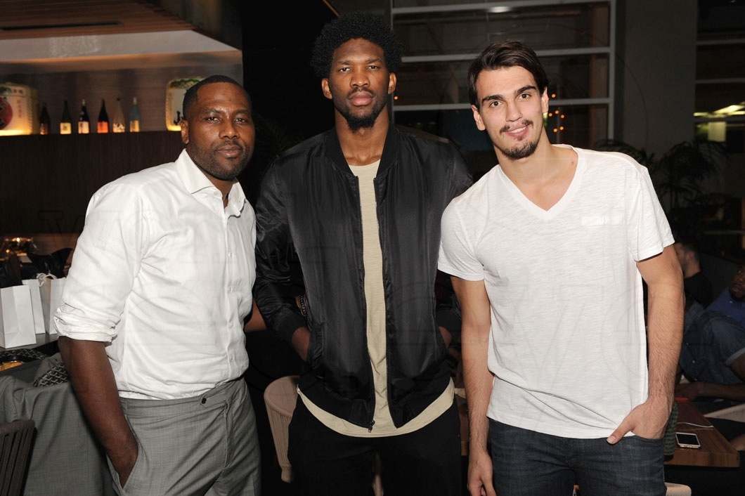 Elton Brand, Joel Embiid, & Dario Saric