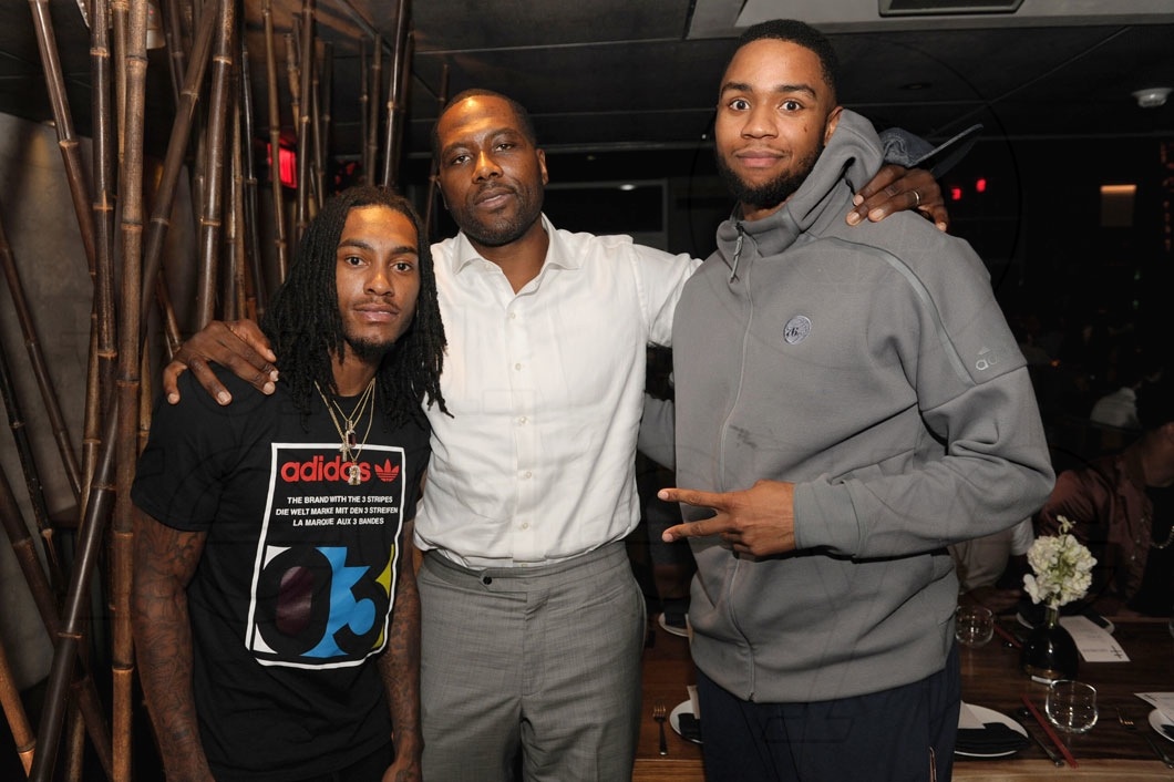 Cat Barber, Elton Brand, & Shawn Long