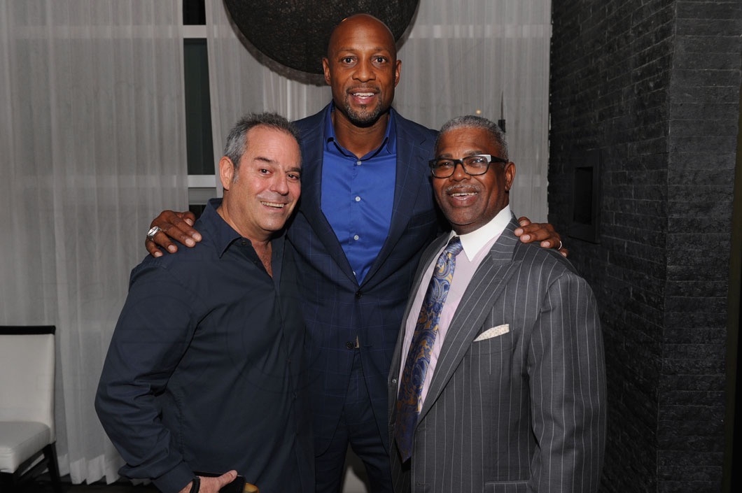 Myles Chefetz, Alonzo Mourning, & Bill Diggs