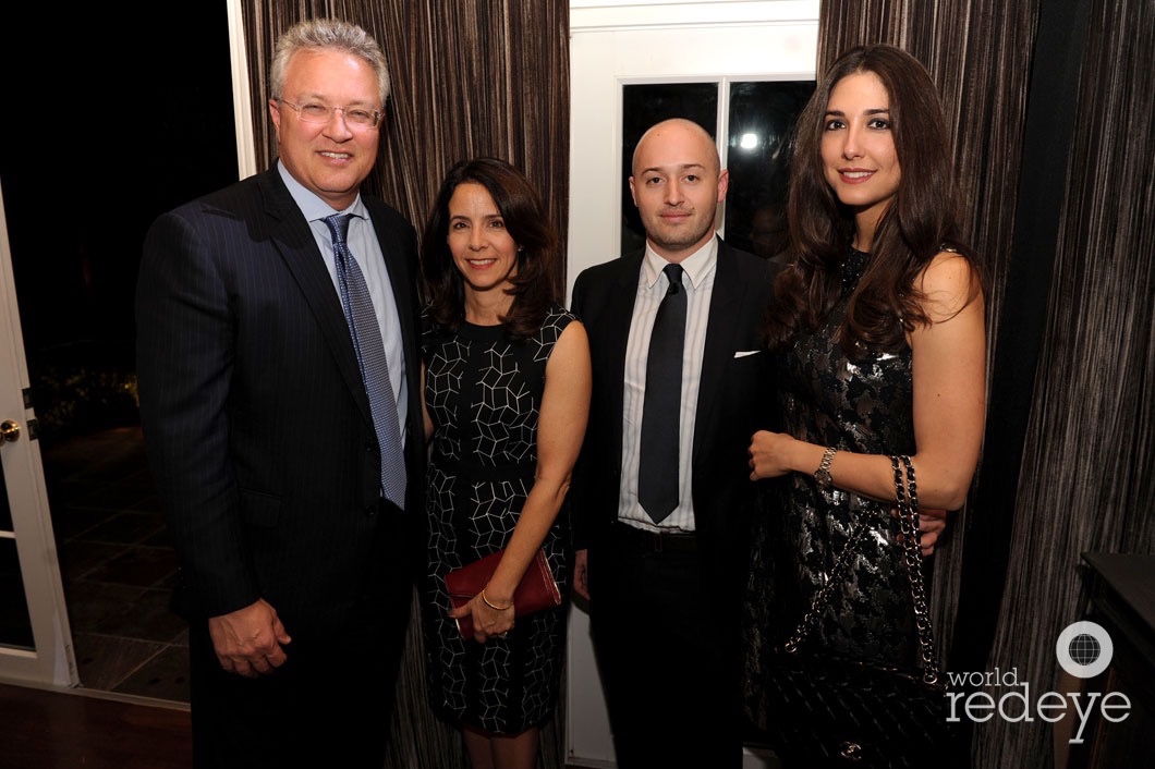 Pete Fernandez, Nora Fernandez, Brian Bernstein, & Katerina Barquet