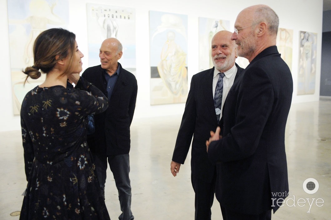 Yana Ravner, Bill Katz, Francesco Clemente, & Anselm Kiefer