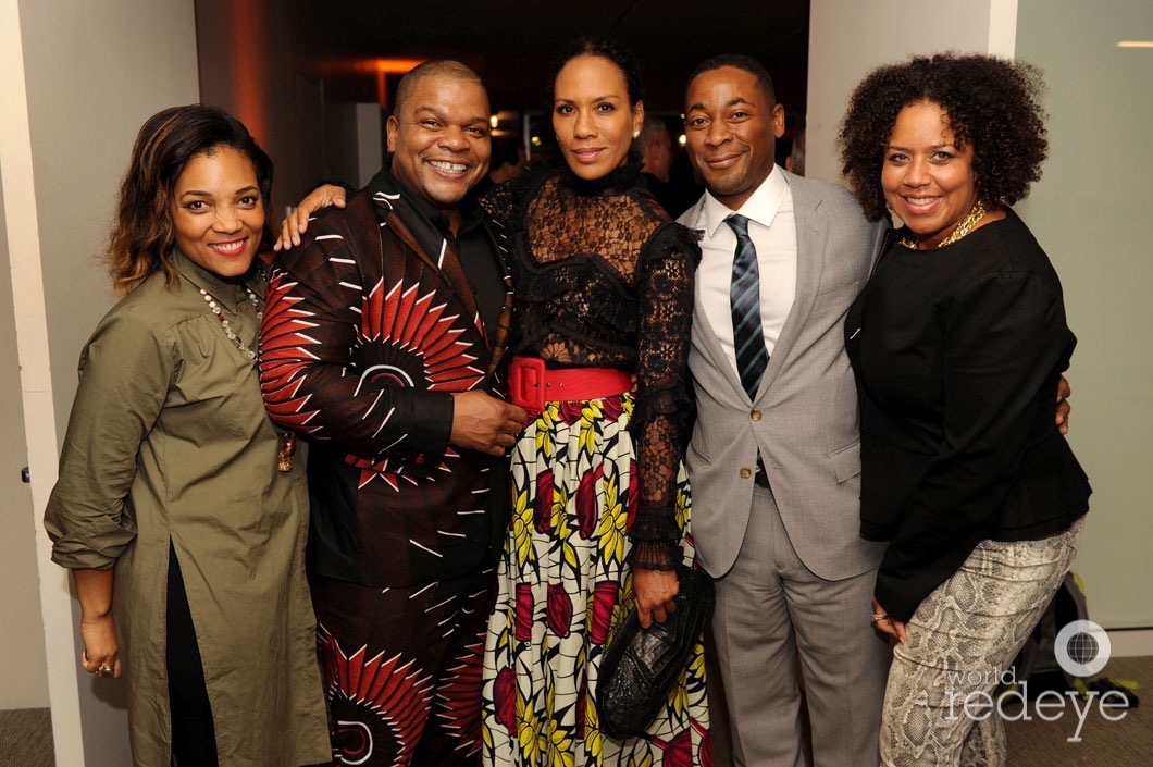 Amaris Jones, Kehinde Wiley, Barbara Becker, Franklin Sirmans, & Jessica Sirmans