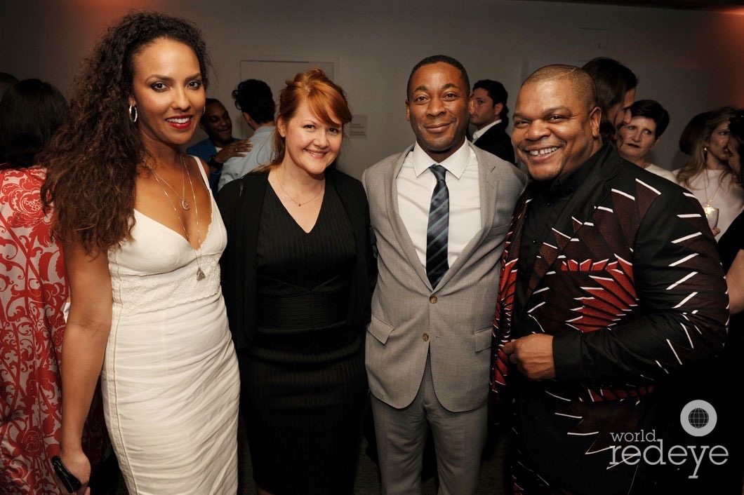 Alia Al-Senussi, Karon Hepburn, Franklin Sirmans & Kehinde Wiley