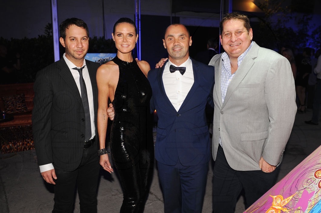 Jared Shapiro, Heidi Klum, Julien Bigan, & Courtland Lantaff