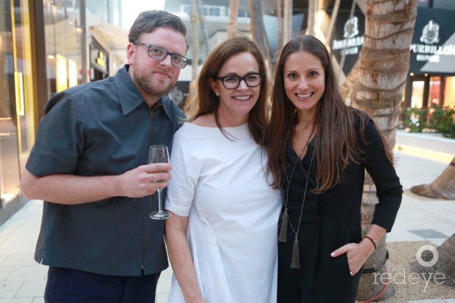 Bennett Cousins, Laurie Fielding, & Sandra Santiago