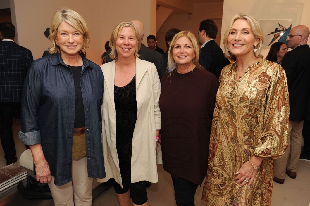 Martha Stewart, Liz Christensen, Ellen Salpeter, & Susan Magrino