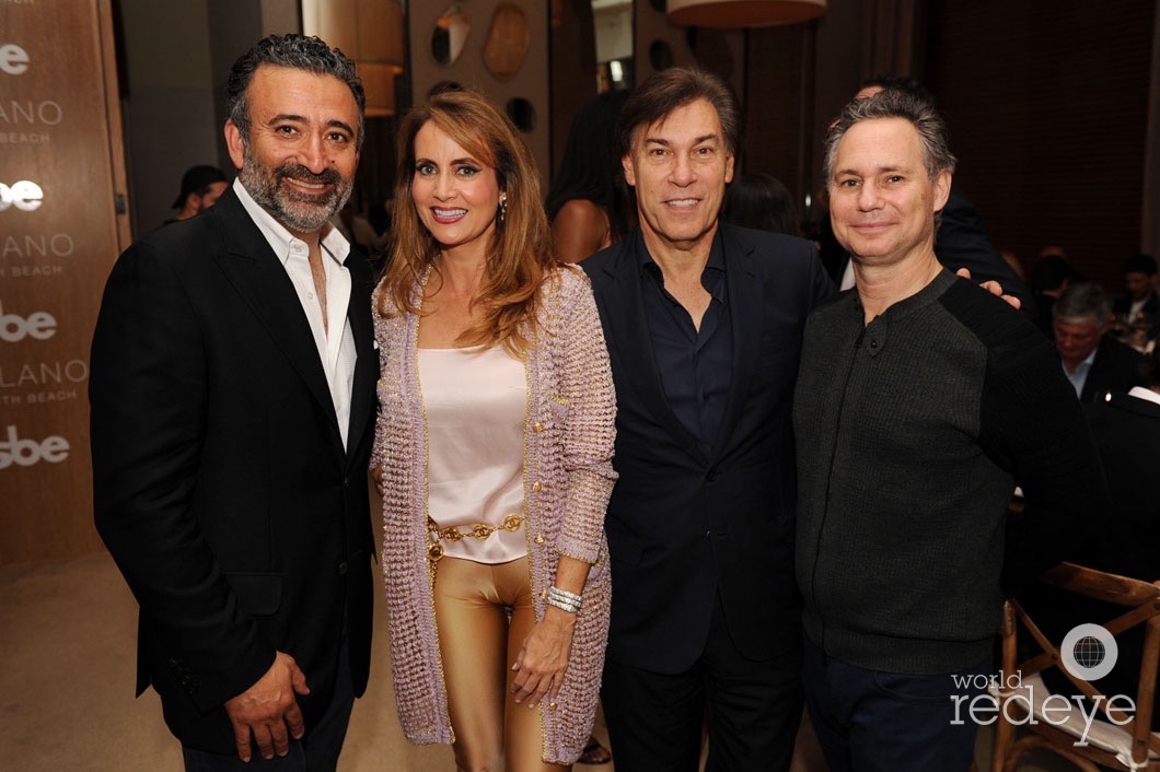 Arash Azarbarzin, Ana Cristina Defortuna, Edgardo Defortuna, & Jason Binn