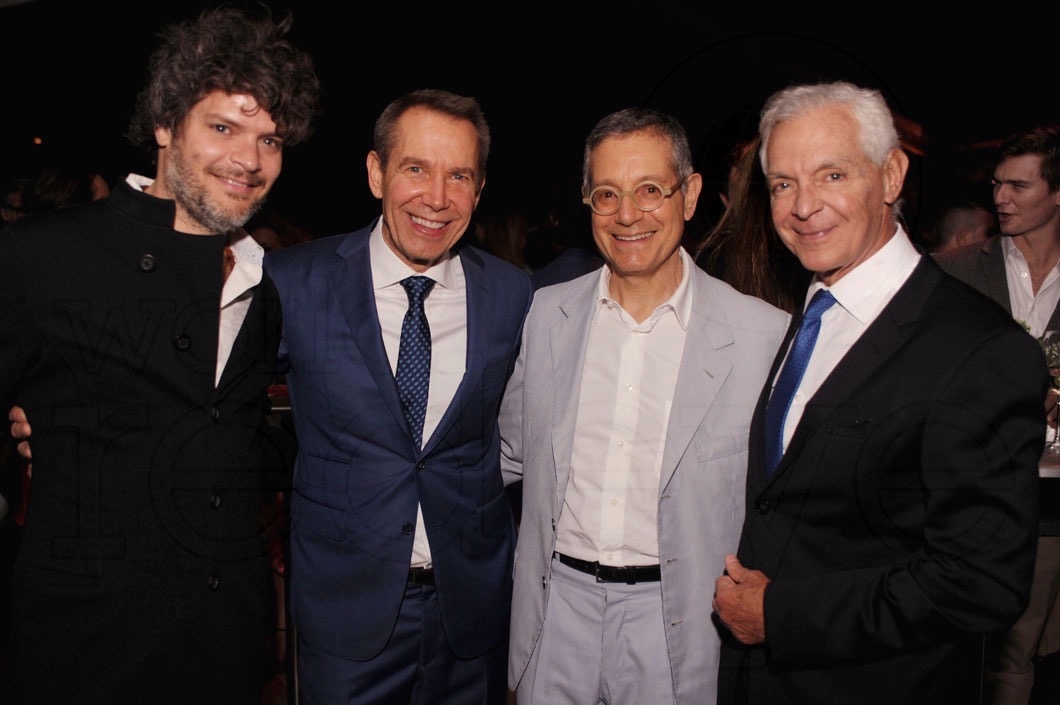 Eduardo Costantini Jr, Jeff Koons, Jeffrey Deich