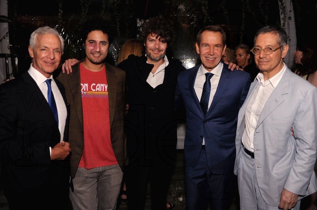 Eduardo Costantini, Julio Santo Domingo, Eduardo Costantini Jr, & Jeffrey Deitch