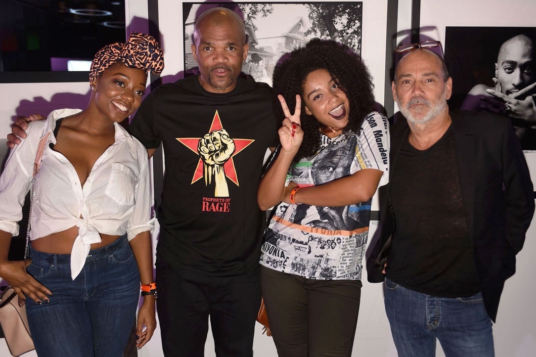 Duline Eugene, Darryl McDaniels, Jhuana Berrouet, & Timothy White