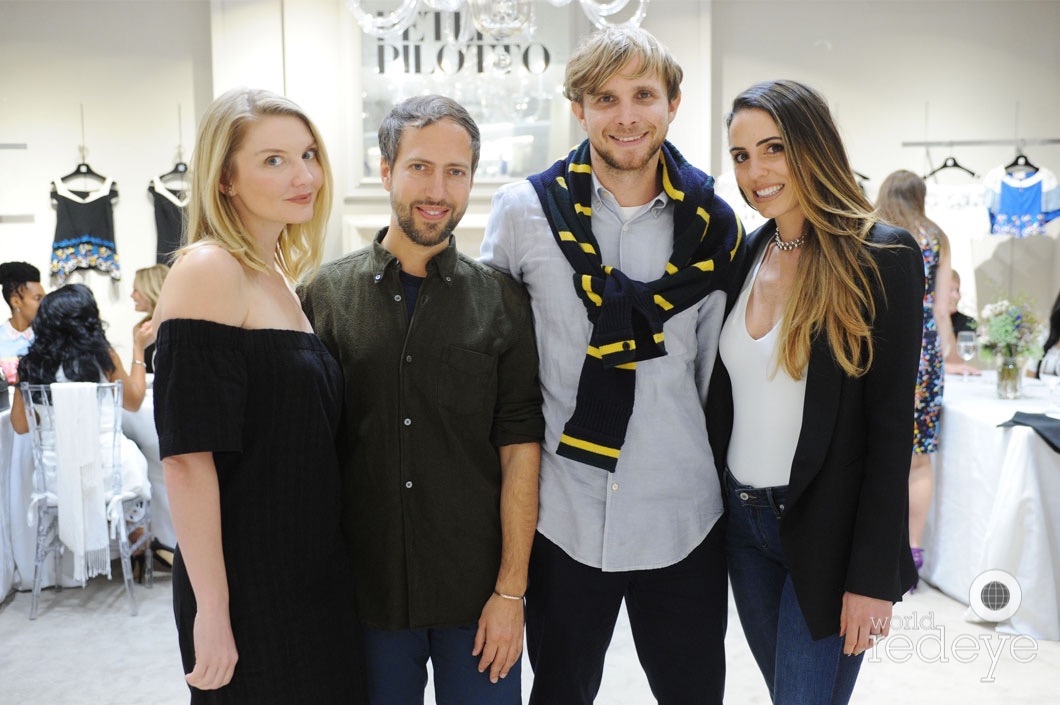 6-Anna Lindow, Peter Pilotto, Christopher de Vos, & Tarin Teno