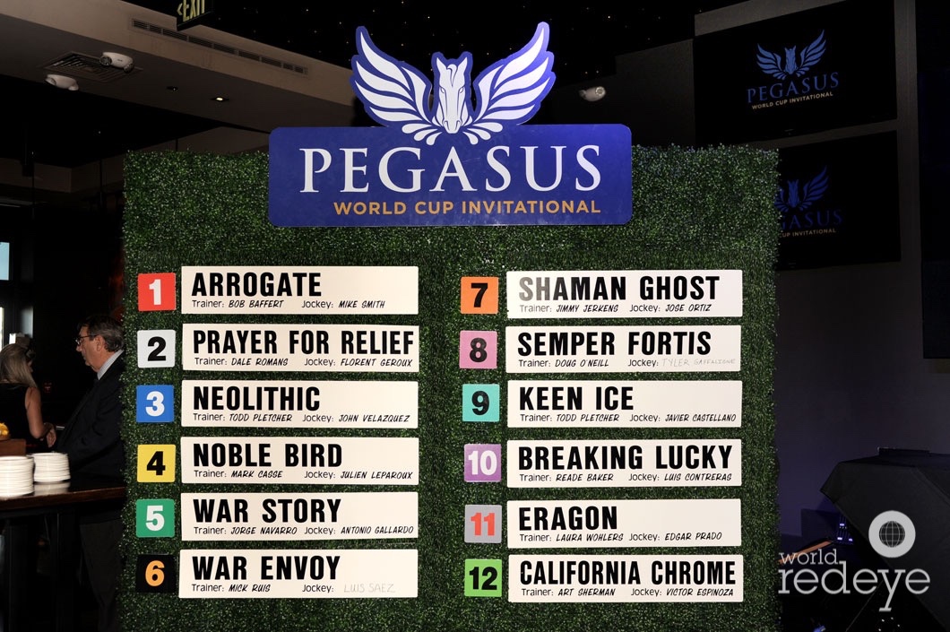 14-The $12 Million Pegasus World Cup Invitational's Post Position Draw - Photo Credit - World Red Eye