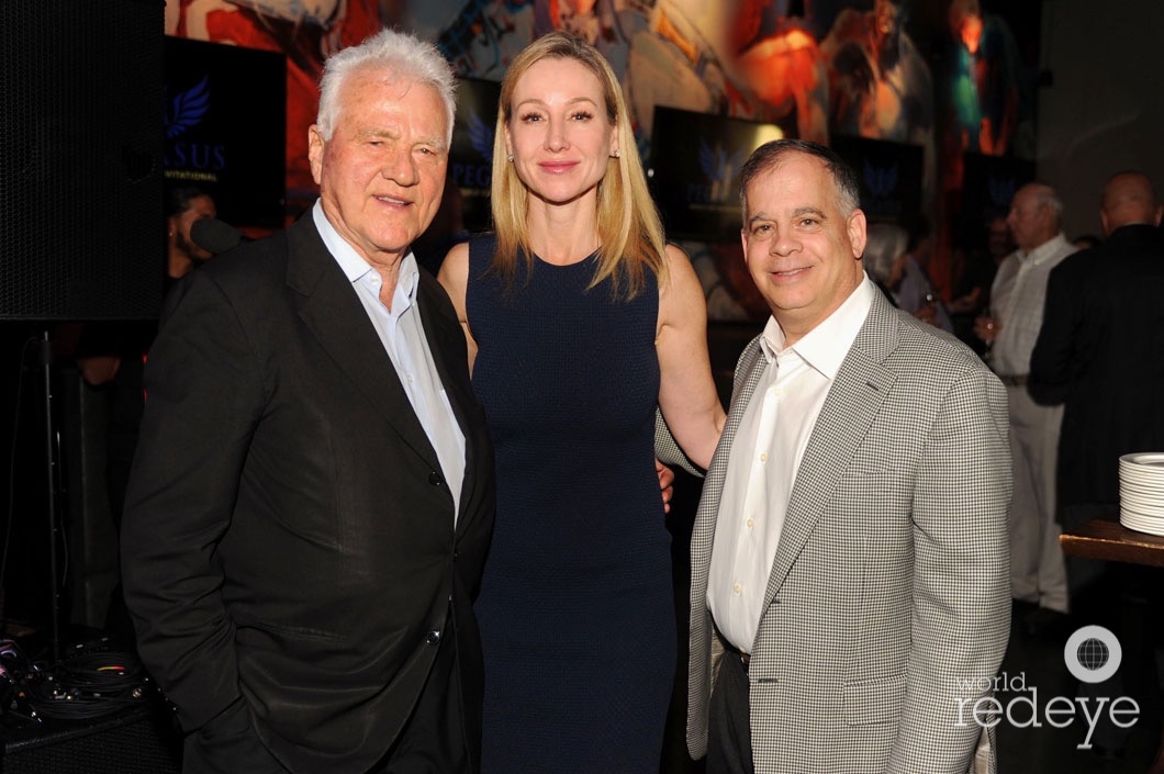 Frank Stronach, Belinda Stronach, & Tim Ritvo