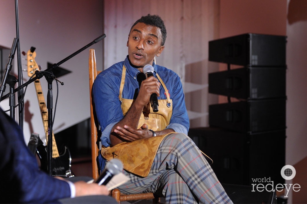 7.1-Lee Schrager & Marcus Samuelsson speaking8