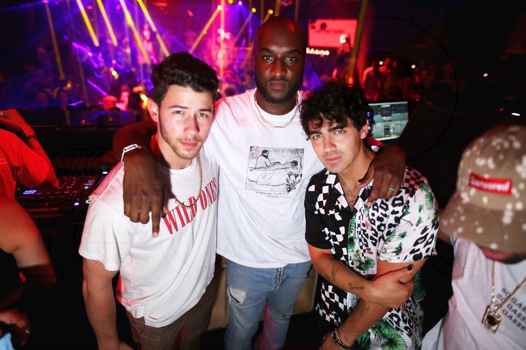 Joe Jonas Celebrates Birthday Party at STORY Featuring Nick Jonas