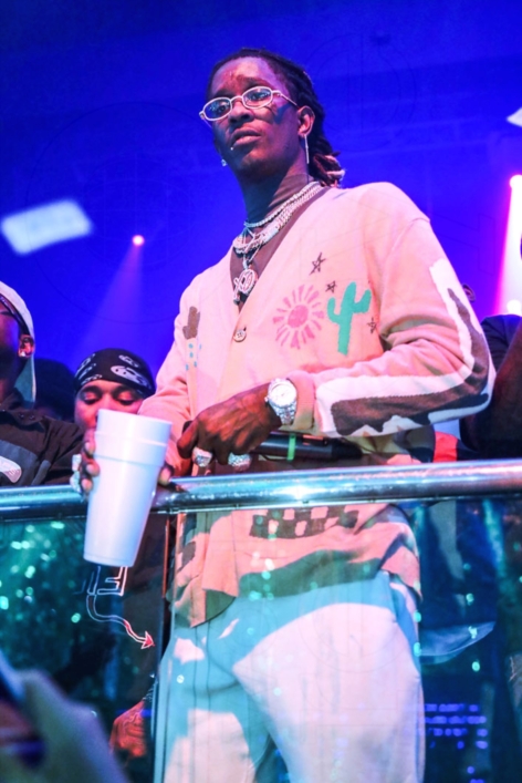 Young Thug at Rolling Loud's Pre-Roll Party at LIV - World Red Eye ...