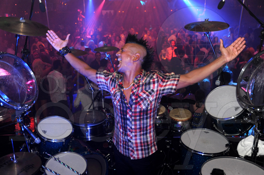 dj ravi drums at mansion