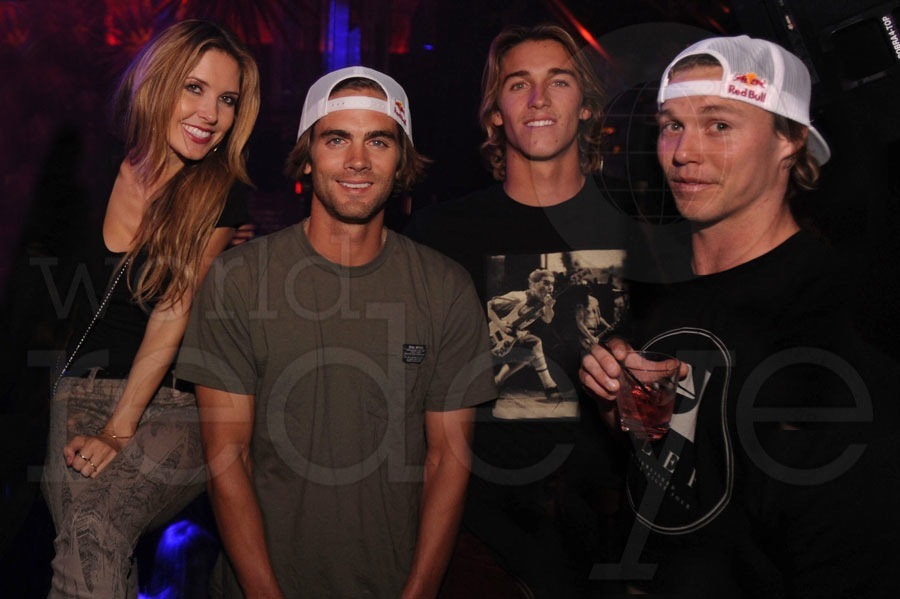 Sky Blu & Audrina Patridge at LIV