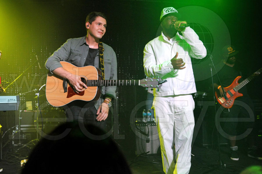 Cris Cab & Wyclef Jean at Grand Central