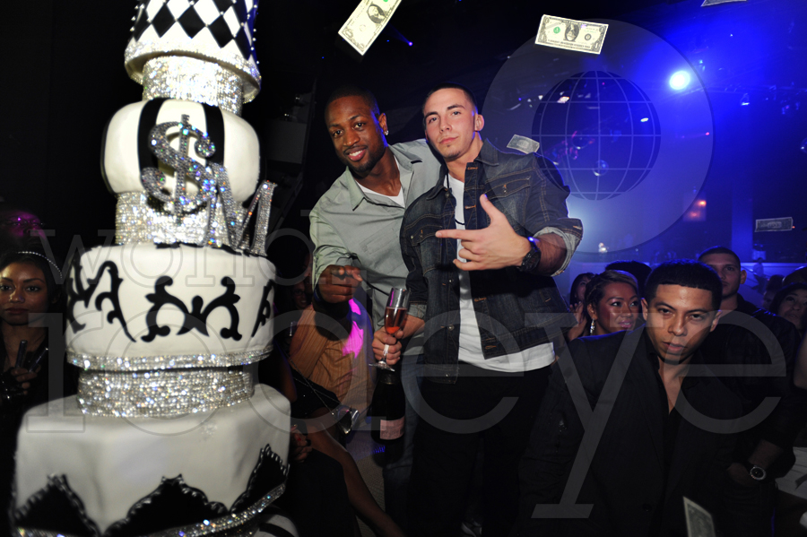 Dwyane Wade Birthday at LIV