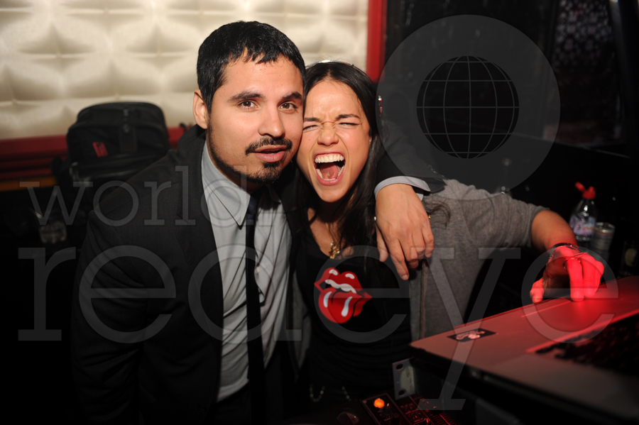 Michelle Rodriguez & Michael Peña at Mokai