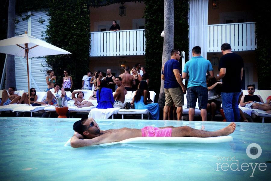 Chris Lake at White Rabbit Pool Party at Delano