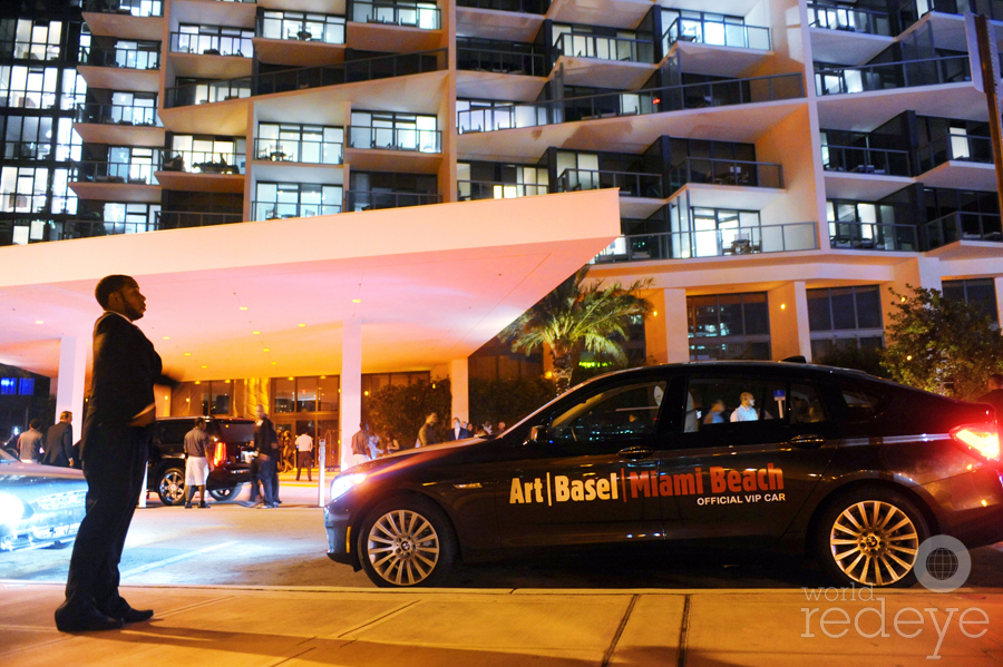 art basel opening party at the W