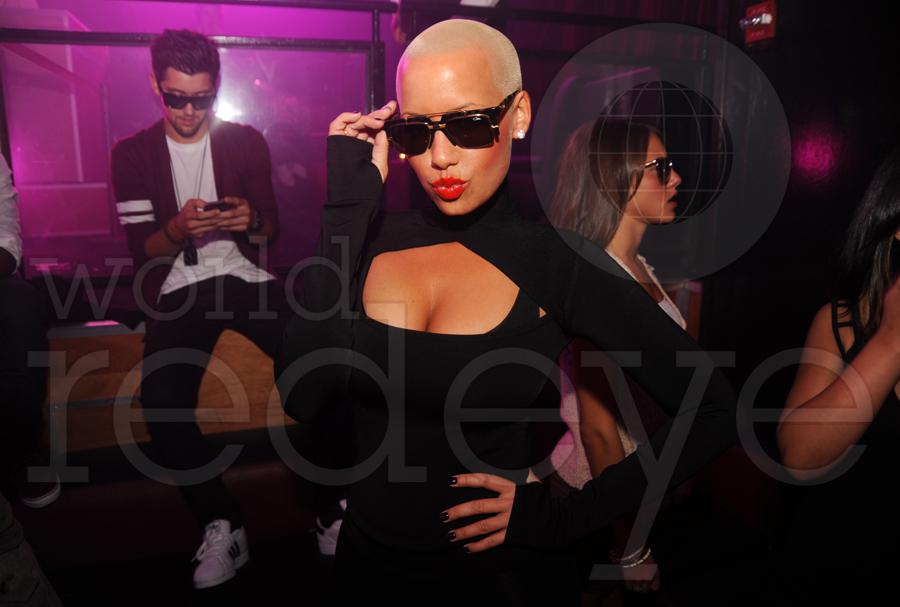 Amber Rose Hosts Mansion