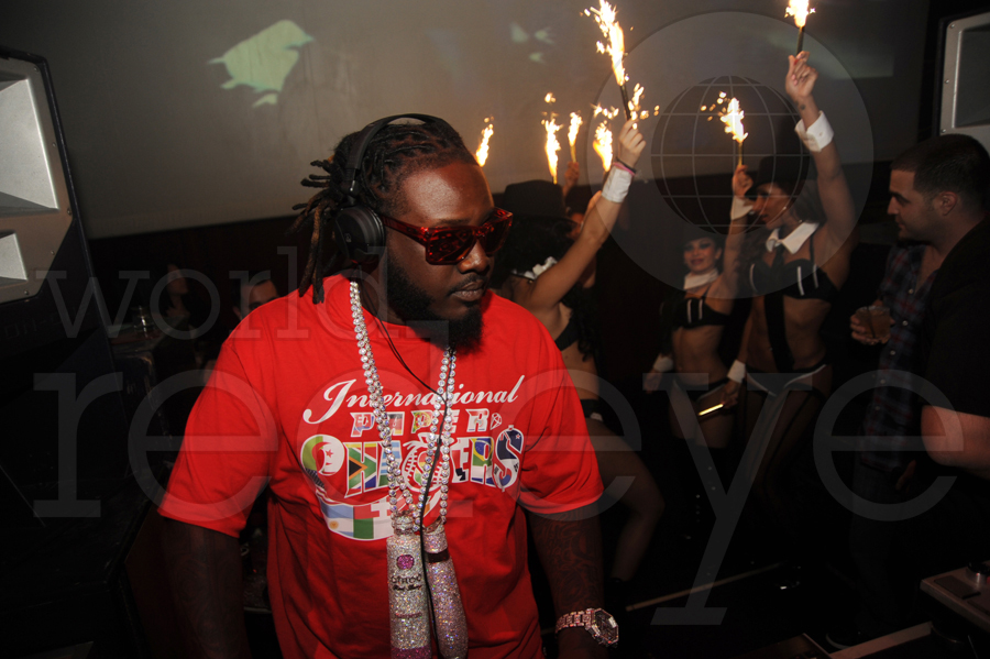 t-pain at mansion