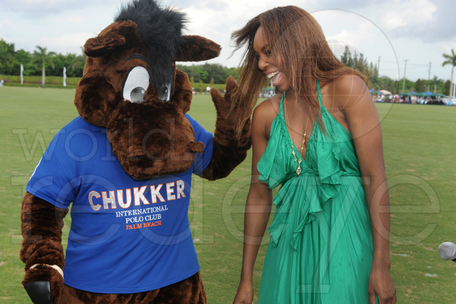 Venus Williams hosts International Polo Club