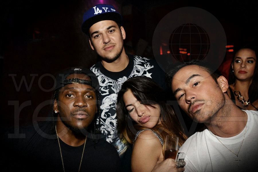 Pusha T & Rob Kardashian at SET